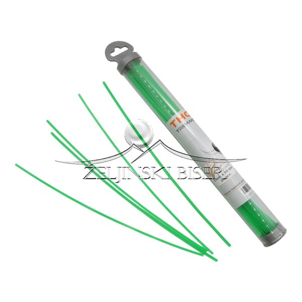 PVC konac fi 3,0x30 cm kvadratni THORP set (za alu. glavu)