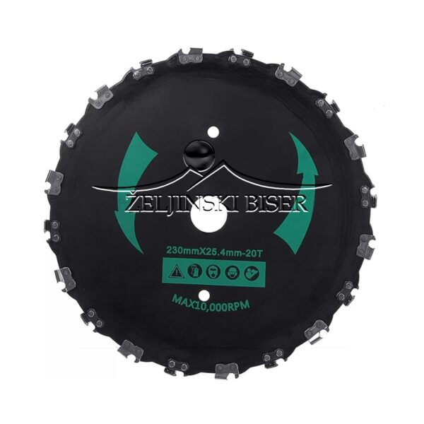 CIRKULAR SA LANCEM 25,4 cm Š:52226