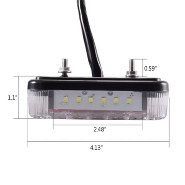 LED STOP LAMPA CRVENO - BELA KINA Š:52607 - Image 2