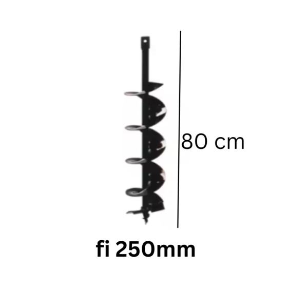 BURGIJA ZA BUSAC FI 250MM 800MM Š:52537