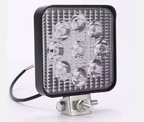 FAR LED KOCKA 11X11 CM 12/24V 42 W  Š:52138